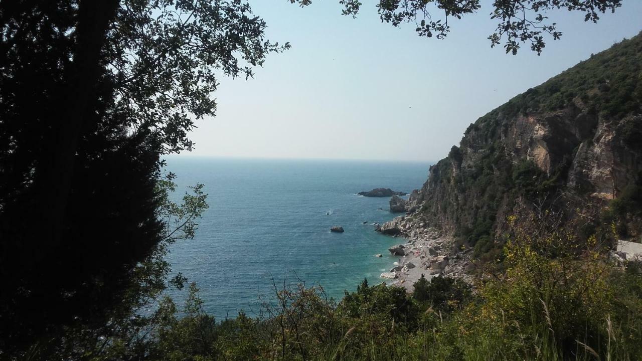 Sea-Side Old Stone Villa With A Private Garden Budva Bagian luar foto